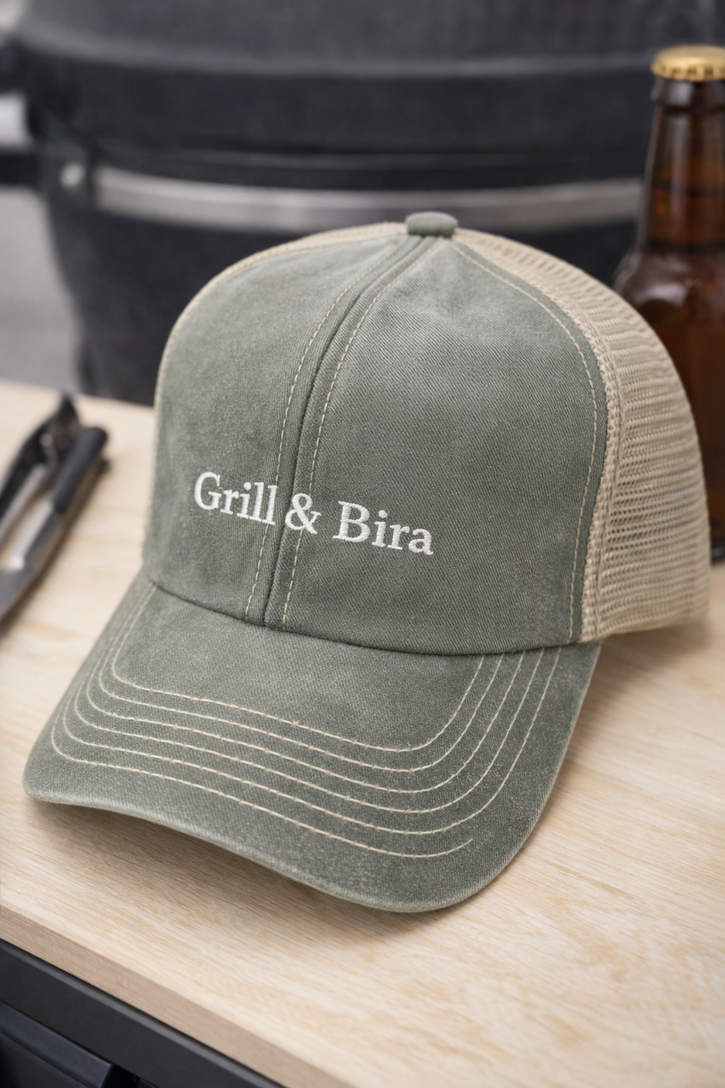 Grill & Bira – Truckerkeps