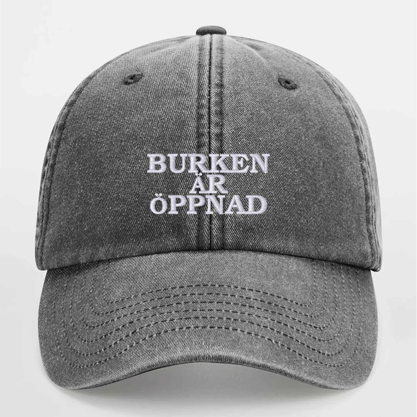 BURKEN ÄR ÖPPNAD - Surströmming Keps