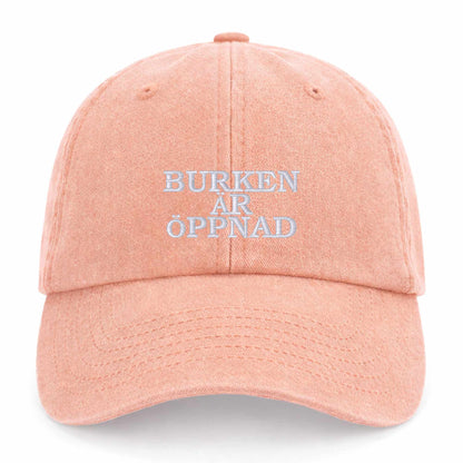 BURKEN ÄR ÖPPNAD - Surströmming Keps