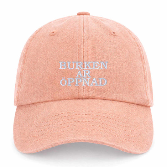 BURKEN ÄR ÖPPNAD - Surströmming Keps