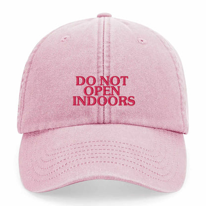 DO NOT OPEN INDOORS - Surströmming Keps