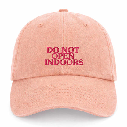 DO NOT OPEN INDOORS - Surströmming Keps