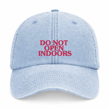 DO NOT OPEN INDOORS - Surströmming Keps