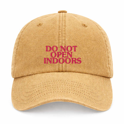 DO NOT OPEN INDOORS - Surströmming Keps