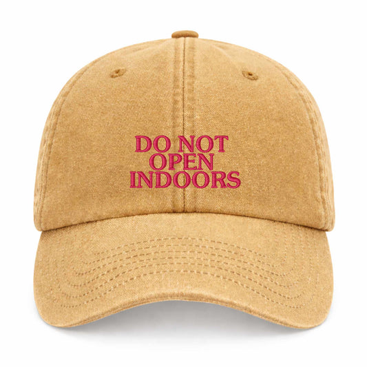 DO NOT OPEN INDOORS - Surströmming Keps