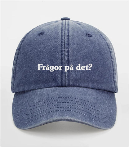 Frågor på det?