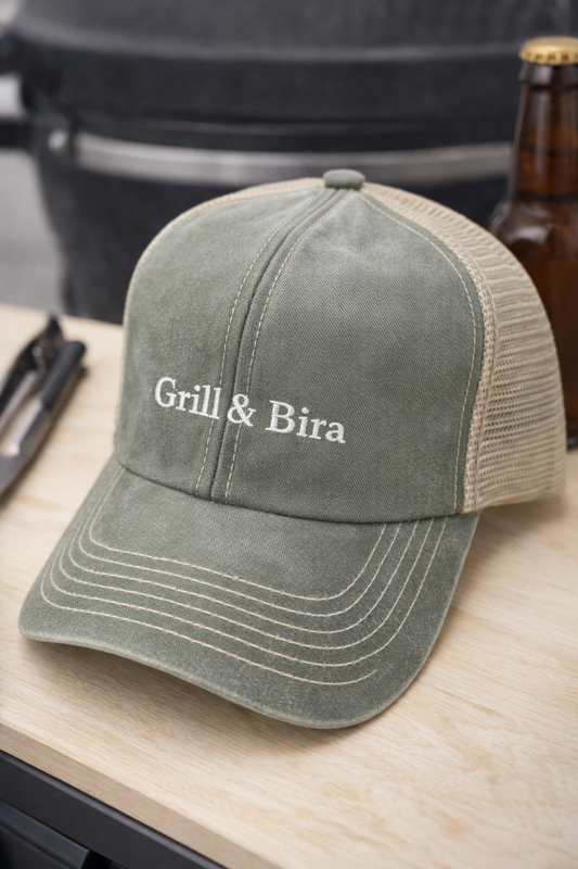 Grill & Bira – Truckerkeps