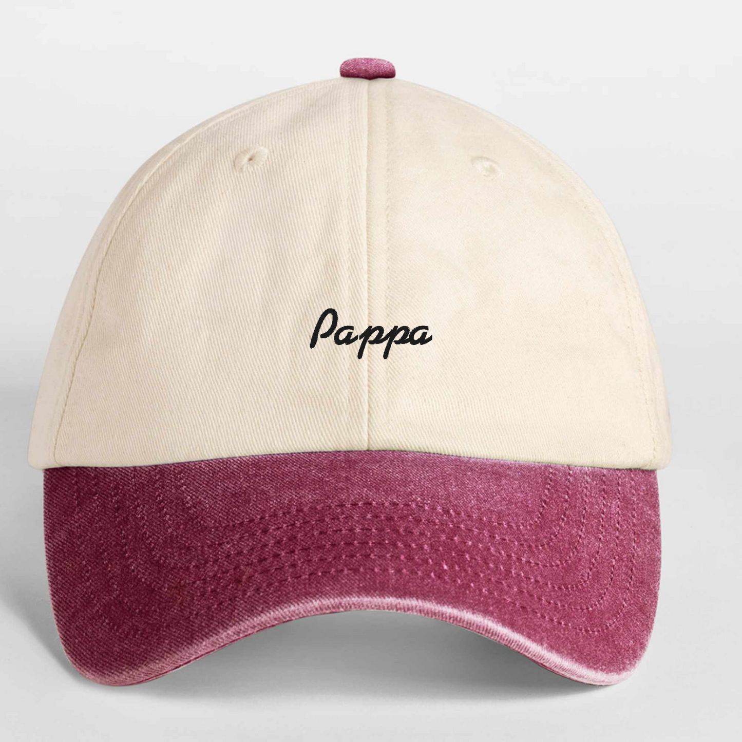 Heritage Cap - Vintage Vinröd
