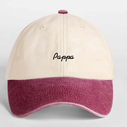 Heritage Cap - Vintage Vinröd