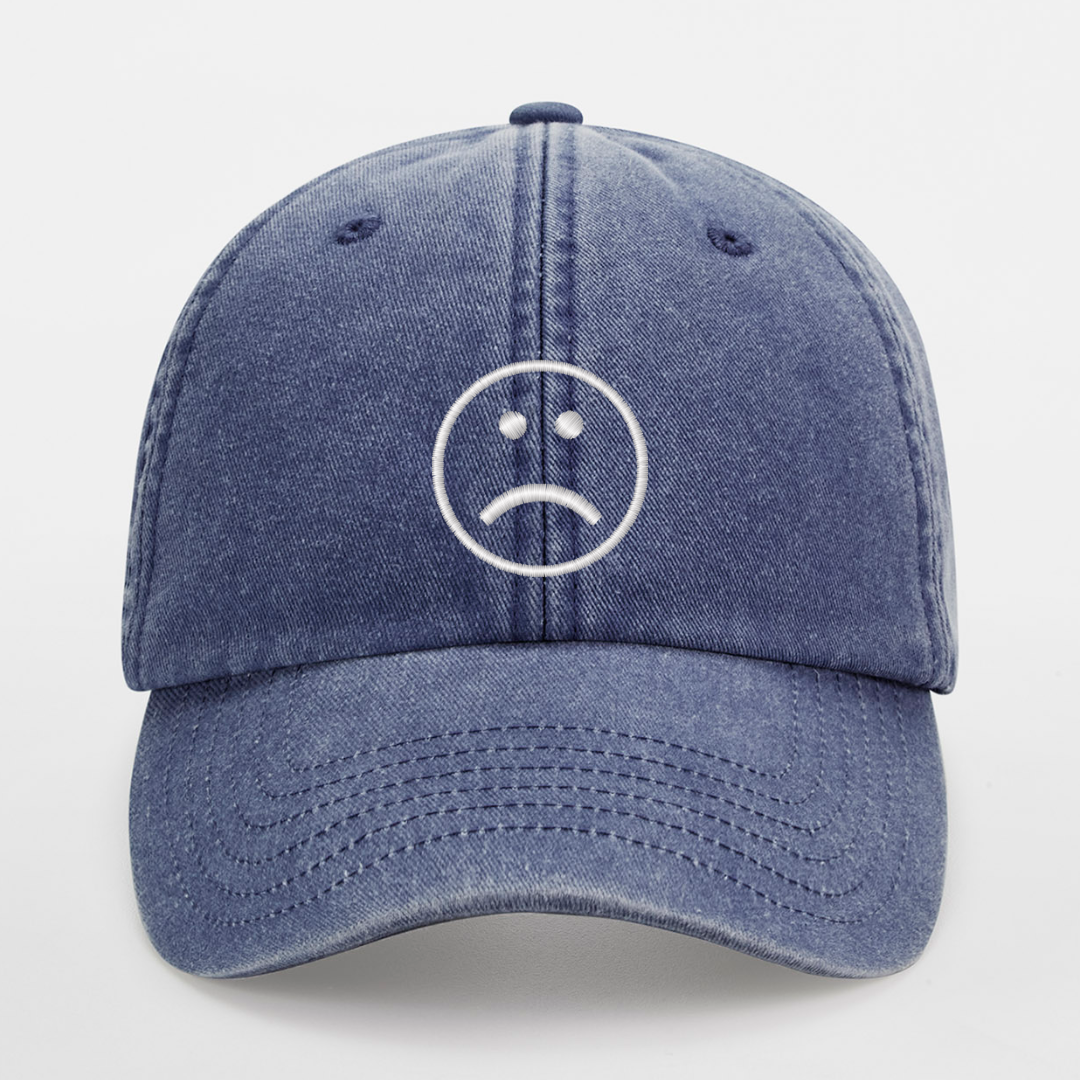 Barnkeps - Sad smiley