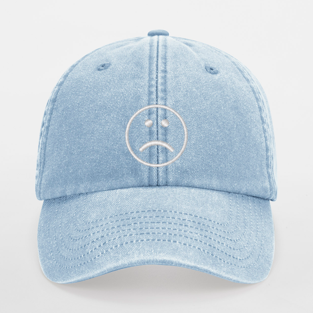 Barnkeps - Sad smiley